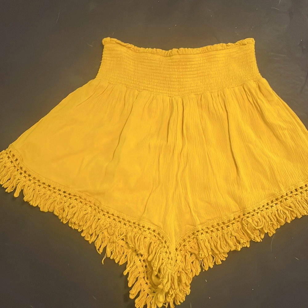 Fringe shorts